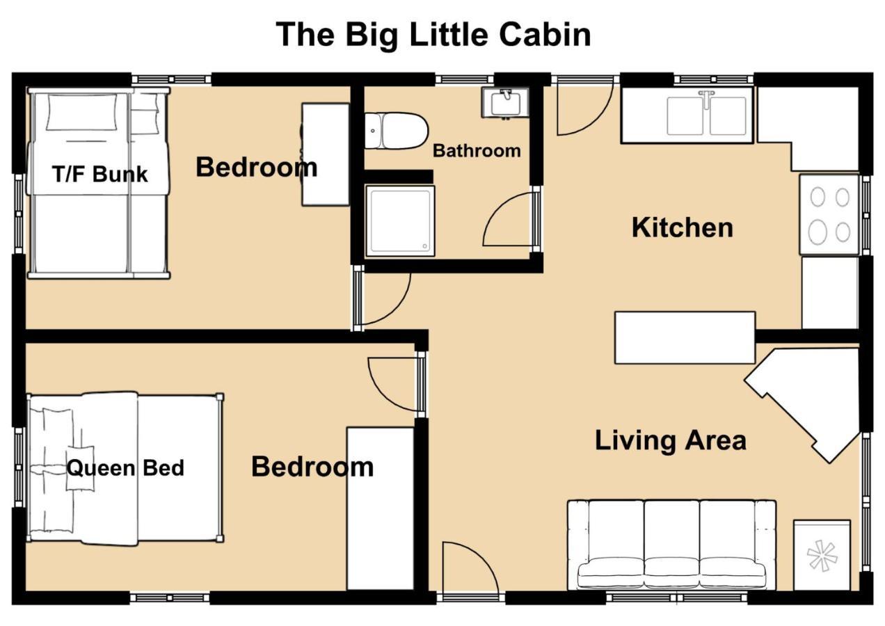 The Big Little Cabin - Hot Tub & Playground Villa Dahlonega Exterior photo