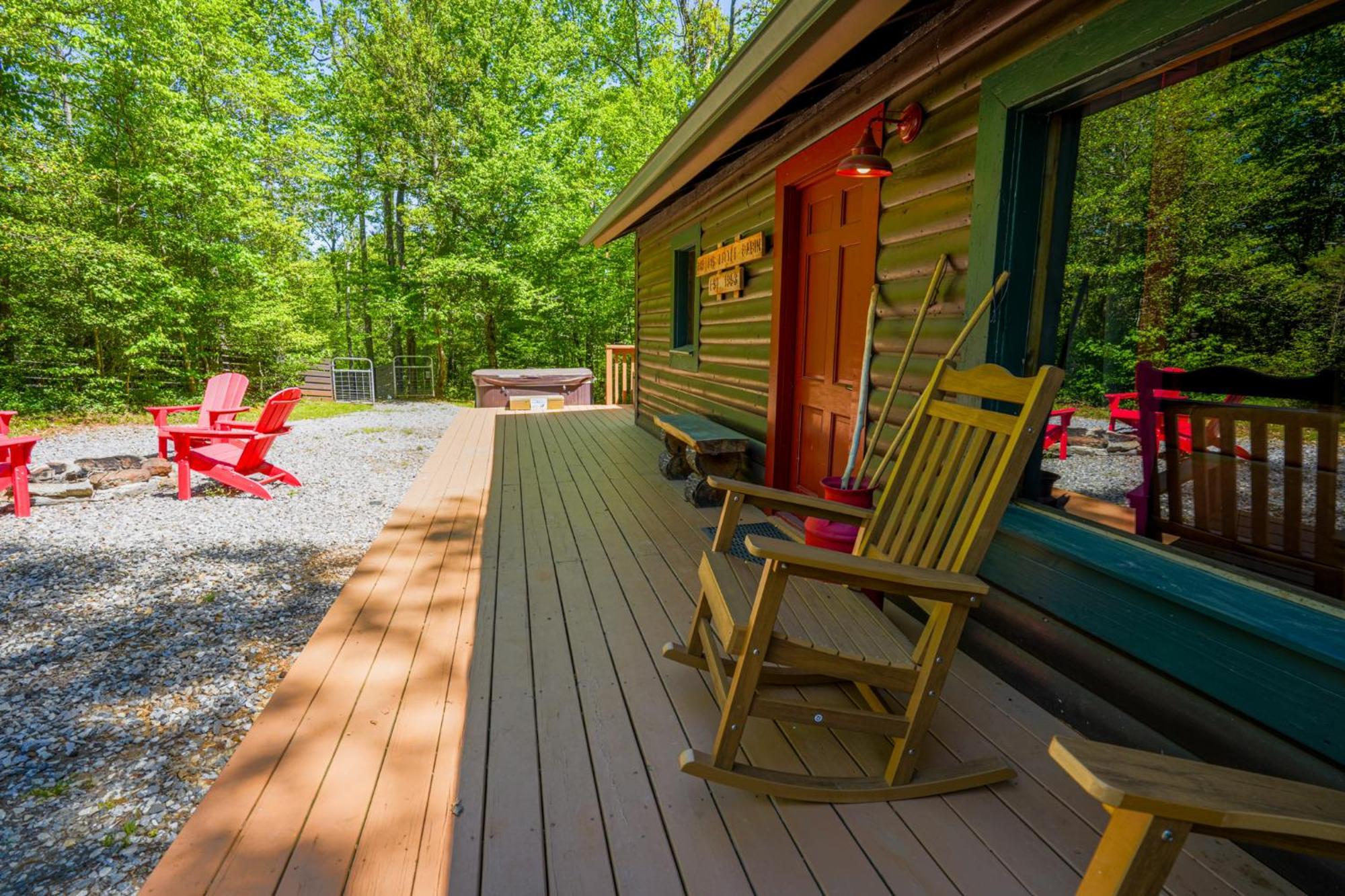 The Big Little Cabin - Hot Tub & Playground Villa Dahlonega Exterior photo